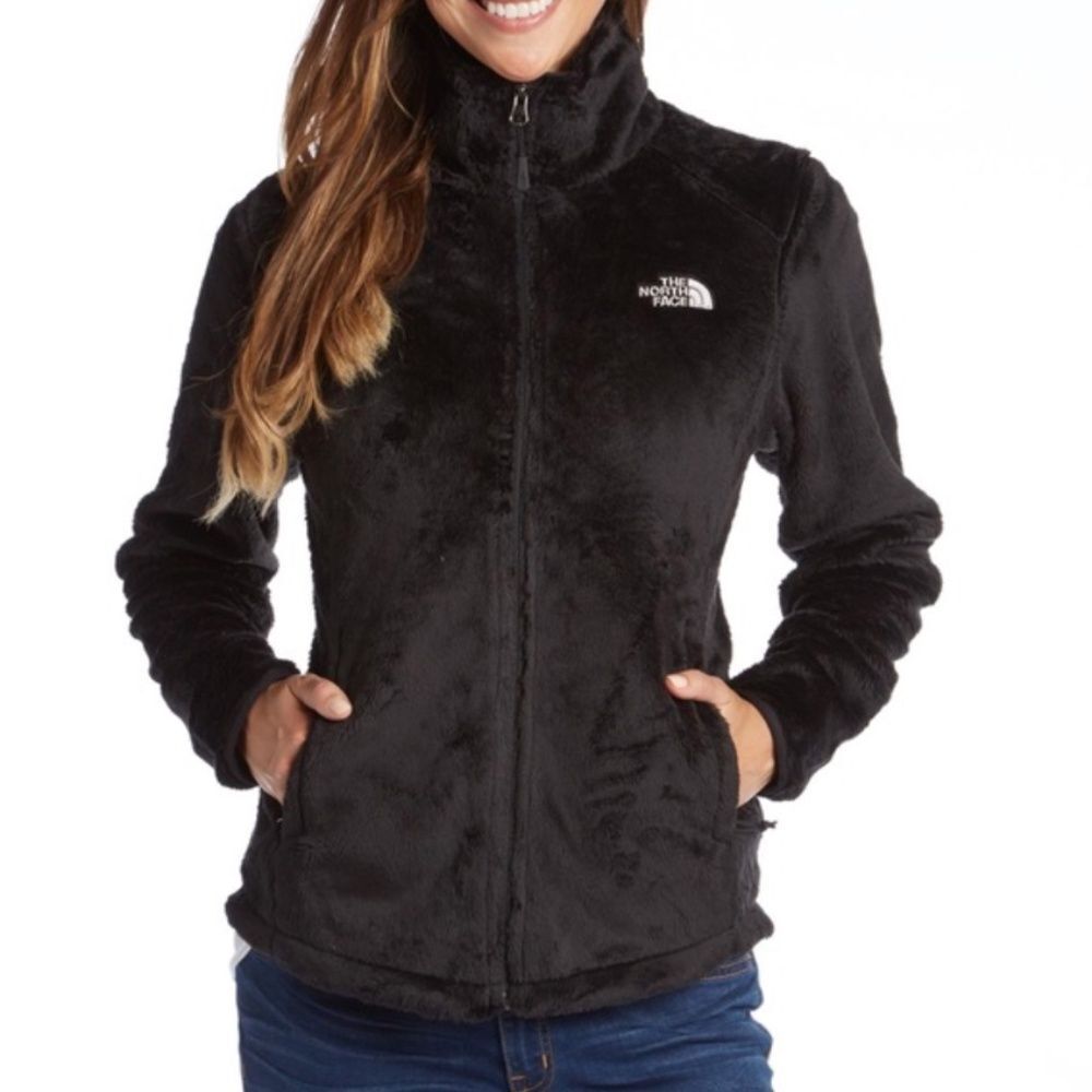 The North Face Black Fuzzy Fleece Jacket (S)